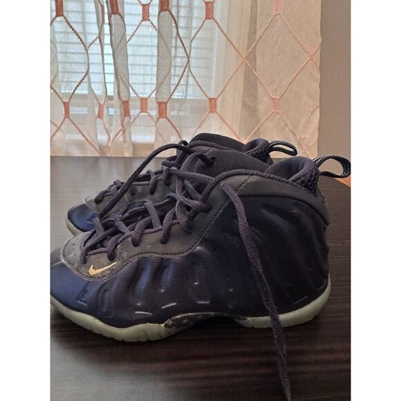 Size 6 (GS) - Nike Little Posite One Mid Eggplant - Picture 4 of 6